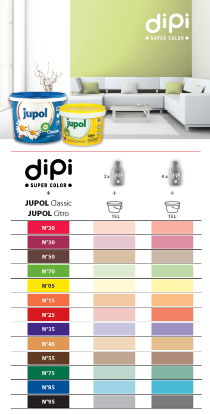 Dipi super color pro jupol classic 2